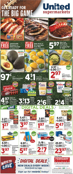 Catalogue United Supermarkets from 02/12/2024