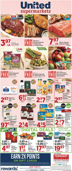 Catalogue United Supermarkets from 02/13/2024