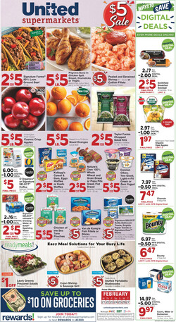 Catalogue United Supermarkets from 02/20/2024