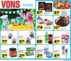 Catalogue Vons from 07/03/2019