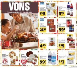 Catalogue Vons from 10/28/2020
