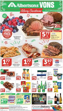 Catalogue Vons Christmas Ad 2020 from 12/23/2020