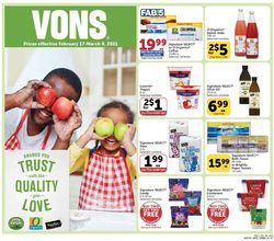 Catalogue Vons from 02/17/2021