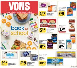 Catalogue Vons from 07/28/2021