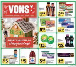Catalogue Vons CHRISTMAS 2021 from 12/01/2021