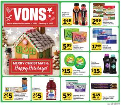 Catalogue Vons CHRISTMAS 2021 from 12/01/2021