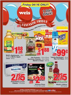 Catalogue Weis from 04/16/2021