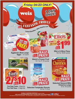 Catalogue Weis from 04/23/2021