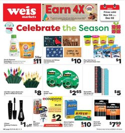 Catalogue Weis HOLIDAY 2021 from 11/04/2021