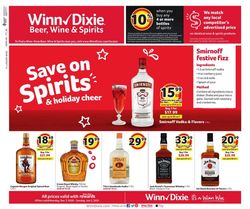Catalogue Winn Dixie Beer Wine & Spirits 2020 from 12/07/2020