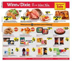 Catalogue Winn Dixie from 08/25/2021