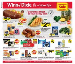 Catalogue Winn Dixie from 09/29/2021