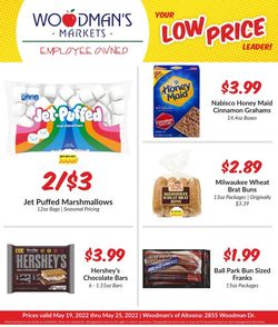 Current weekly ad Woodman's Market