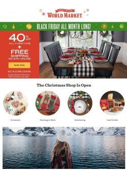 Catalogue World Market Christmas Ad 2019 from 11/27/2019