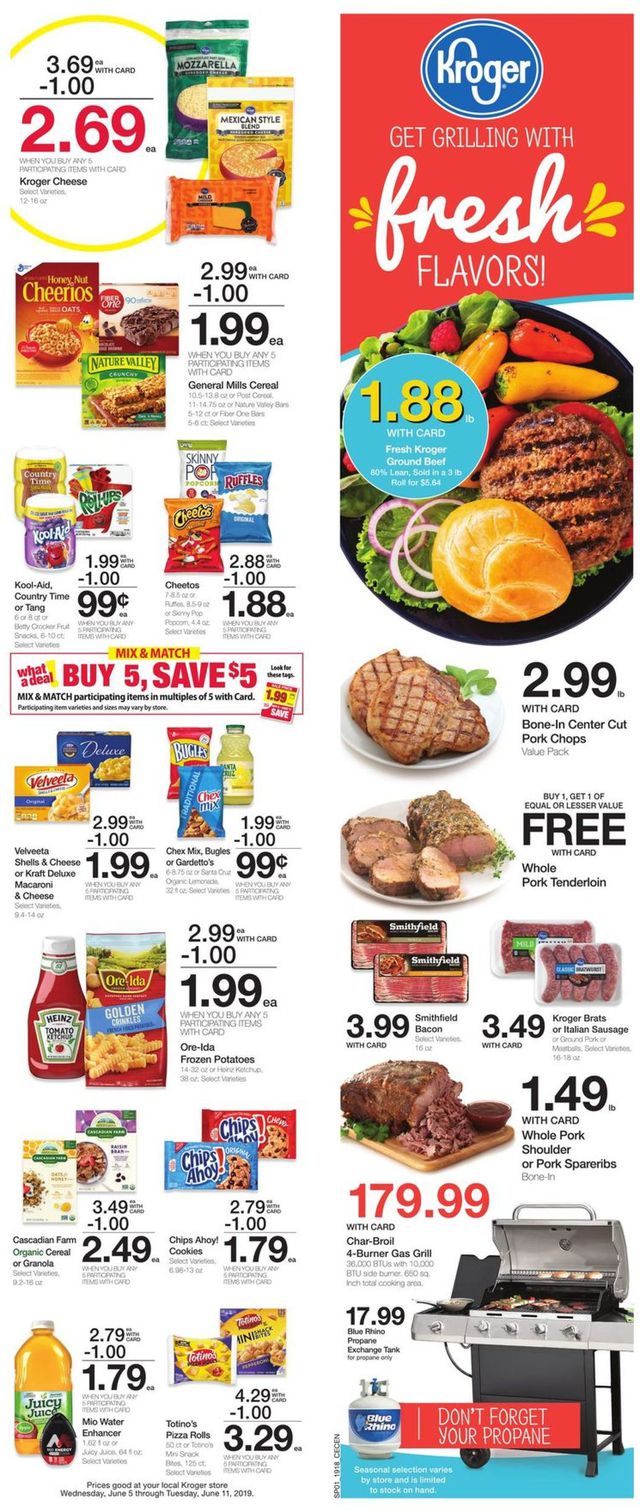 Kroger Ad from 06/05/2019