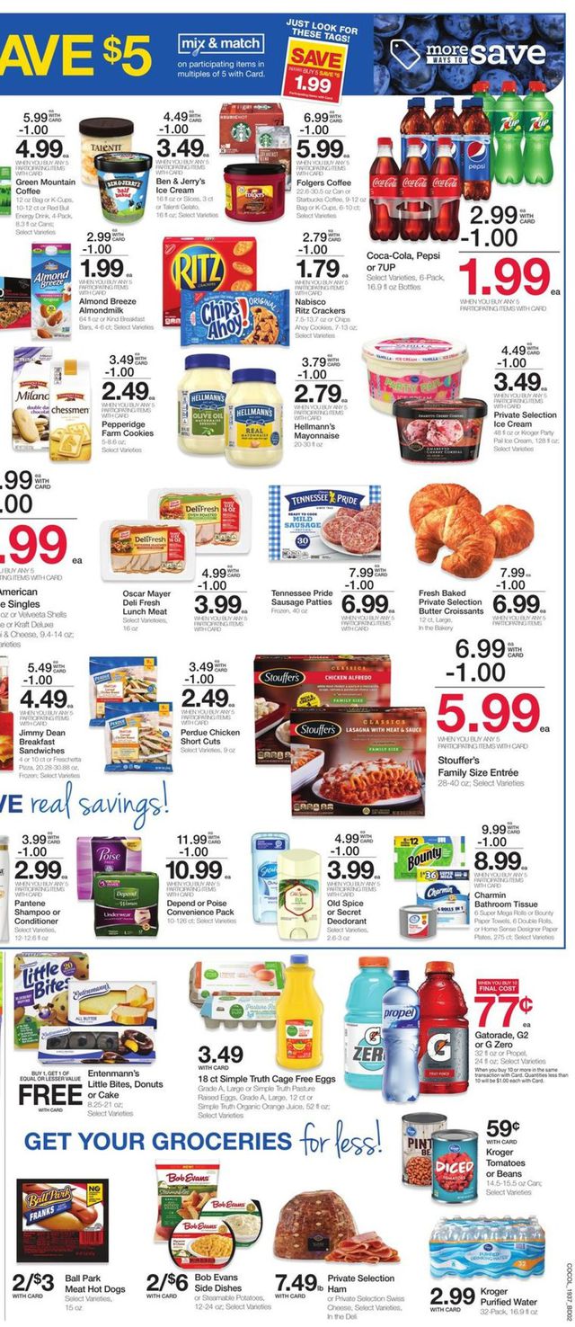 Kroger Ad from 10/16/2019