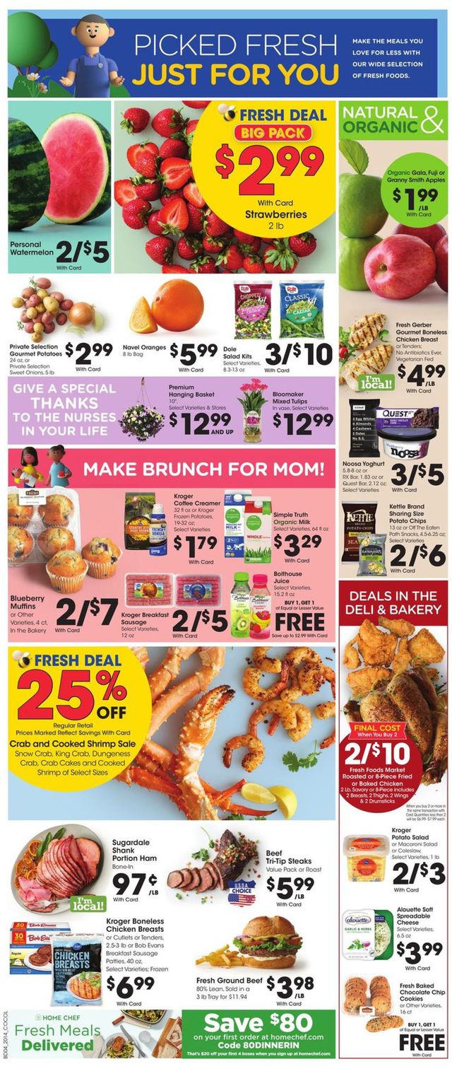 Kroger Ad from 05/06/2020