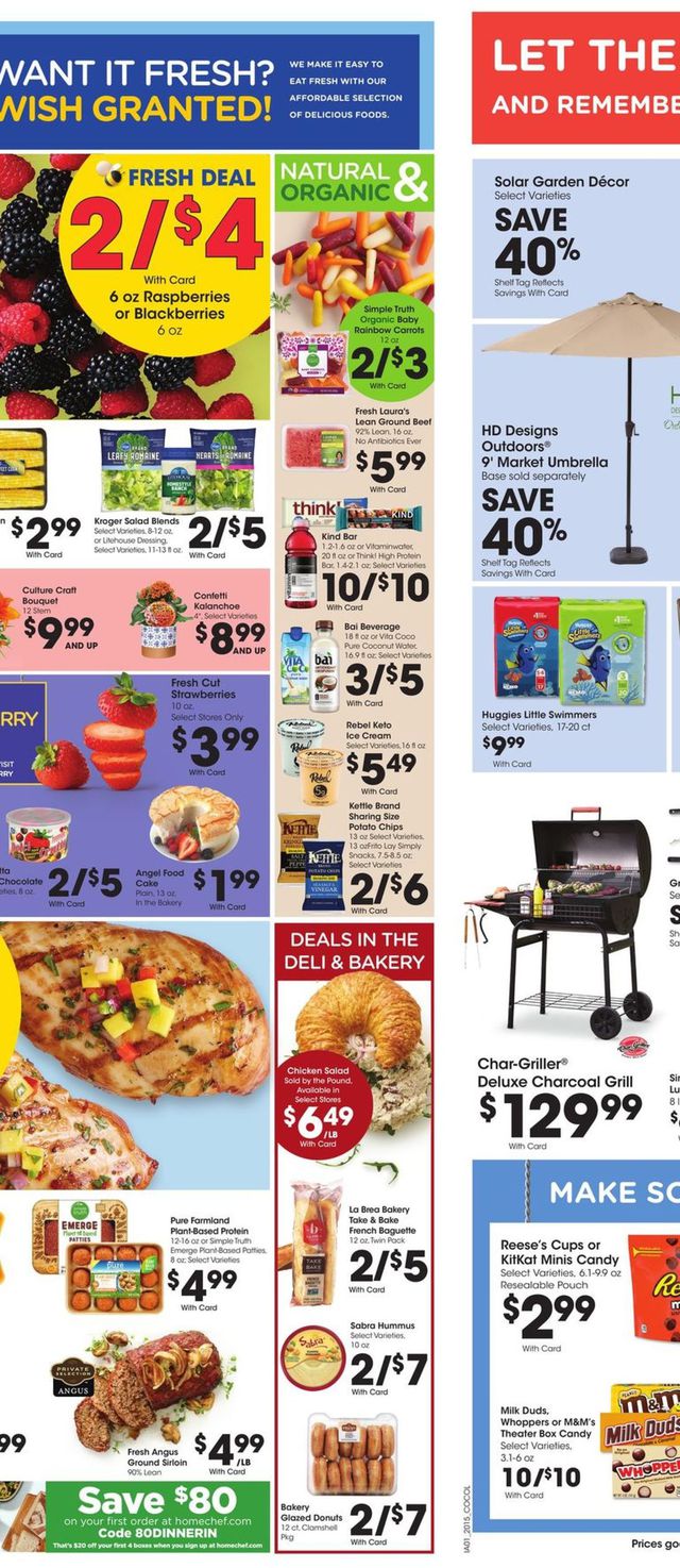 Kroger Ad from 05/13/2020