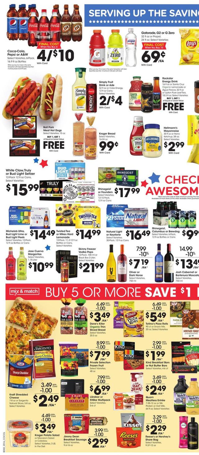 Kroger Ad from 05/20/2020