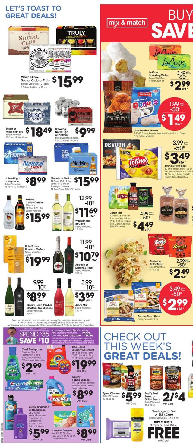 Kroger Ad from 06/10/2020