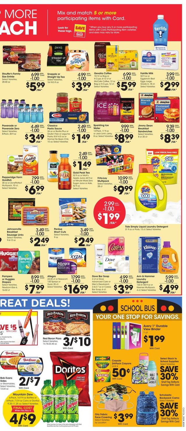 Kroger Ad from 08/12/2020