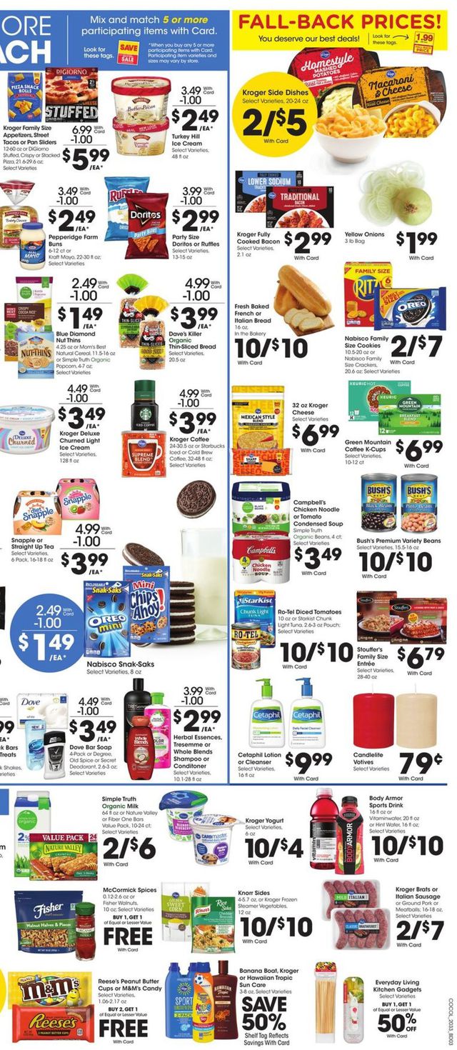 Kroger Ad from 09/16/2020