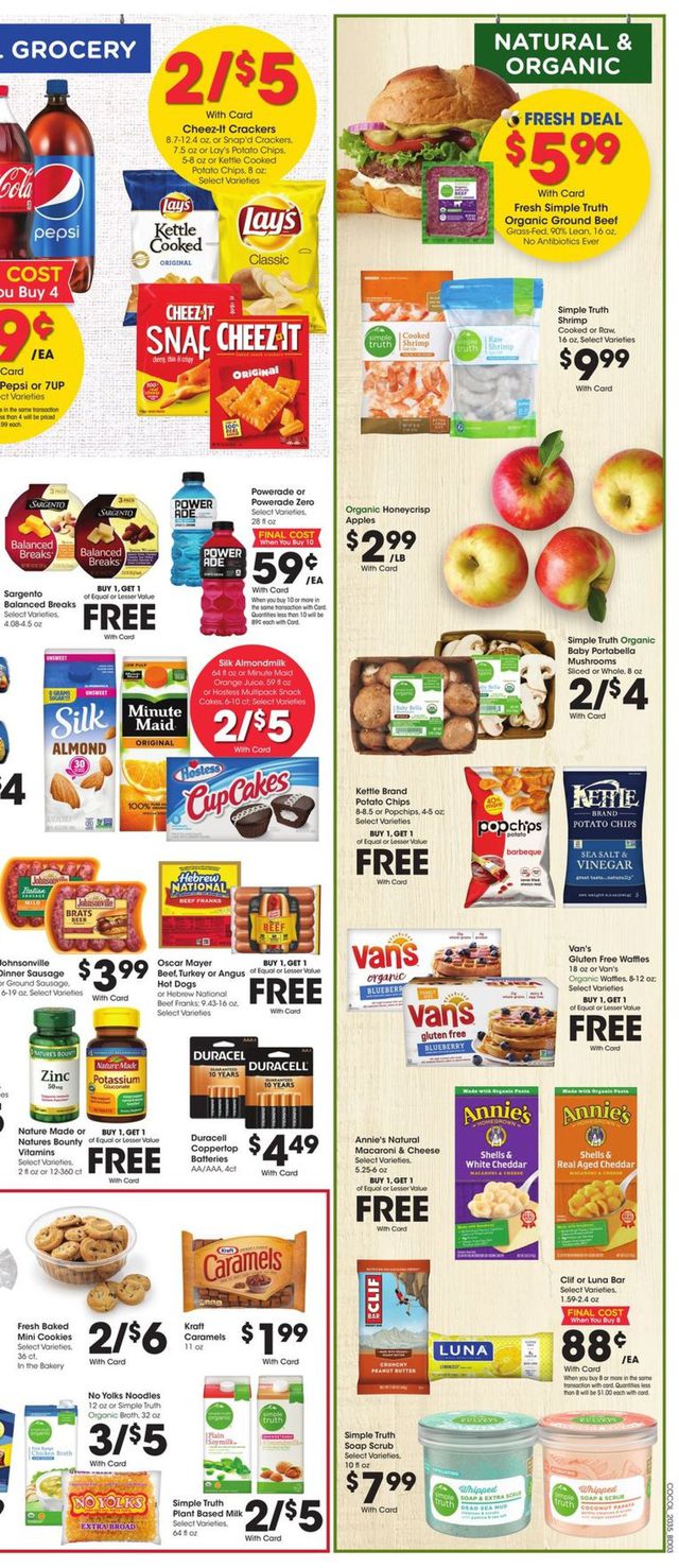Kroger Ad from 09/30/2020