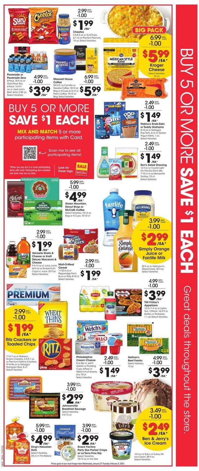 Kroger Ad from 01/27/2021