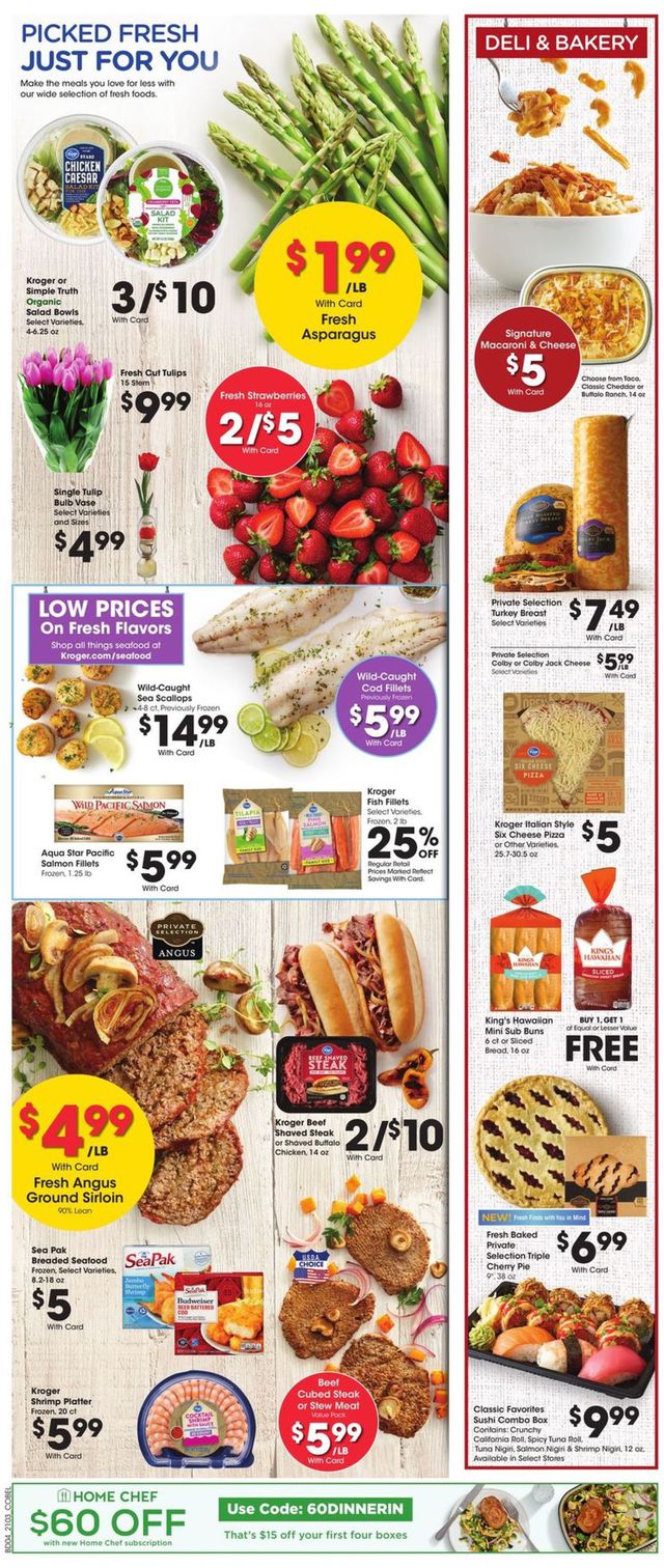 Kroger Ad from 02/17/2021