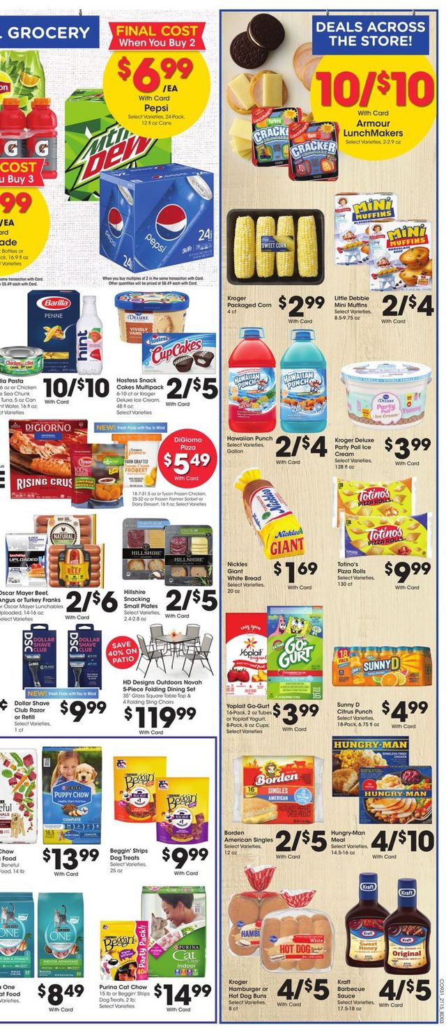Kroger Ad from 05/12/2021