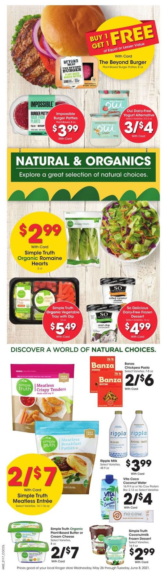 Kroger Ad from 05/26/2021