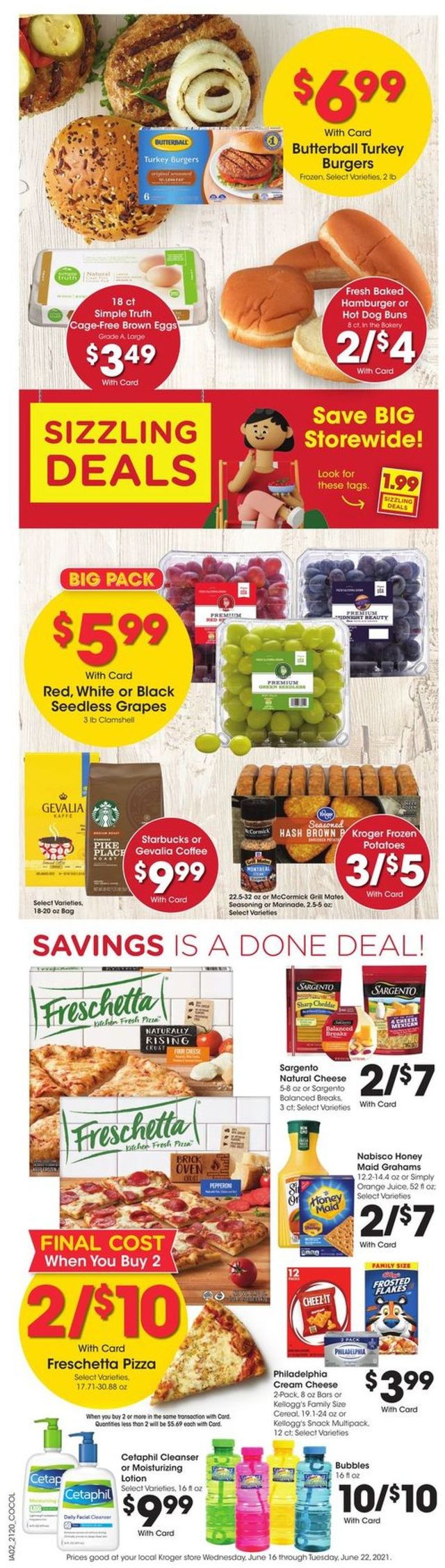 Kroger Ad from 06/16/2021