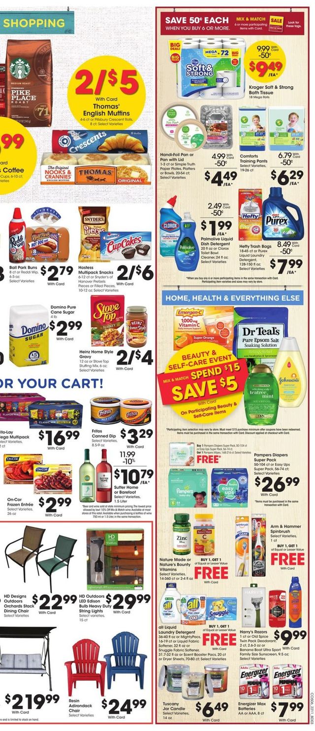 Kroger Ad from 04/13/2022