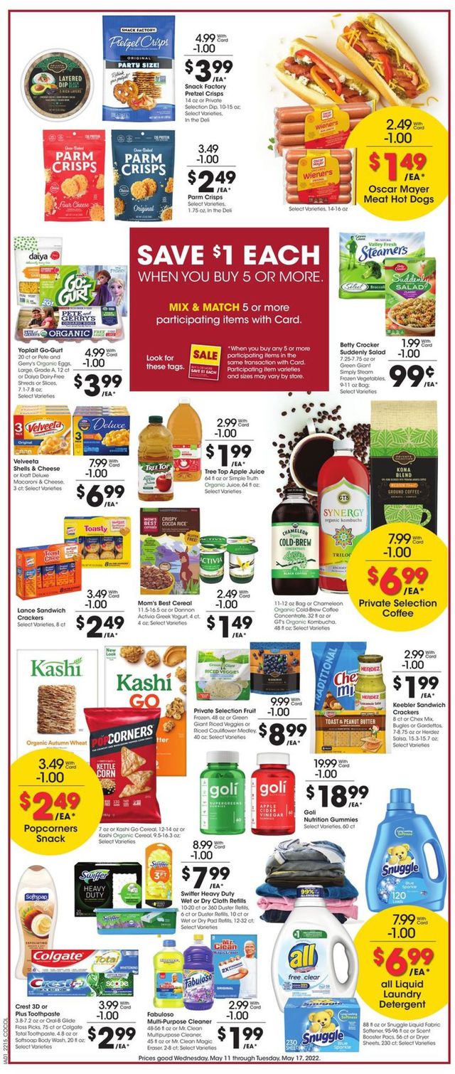 Kroger Ad from 05/11/2022