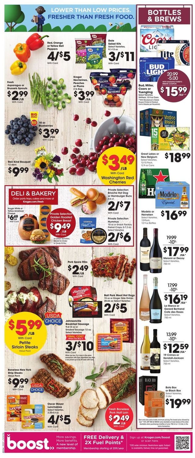 Kroger Ad from 08/03/2022