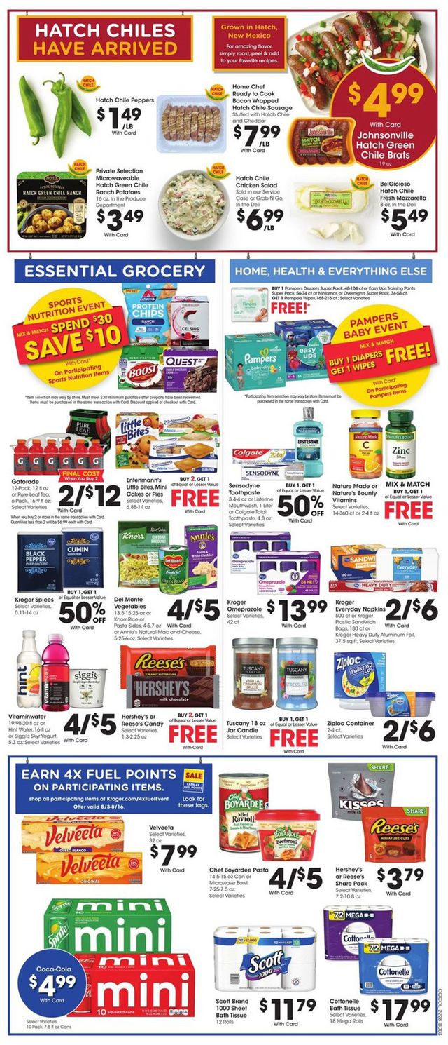 Kroger Ad from 08/10/2022
