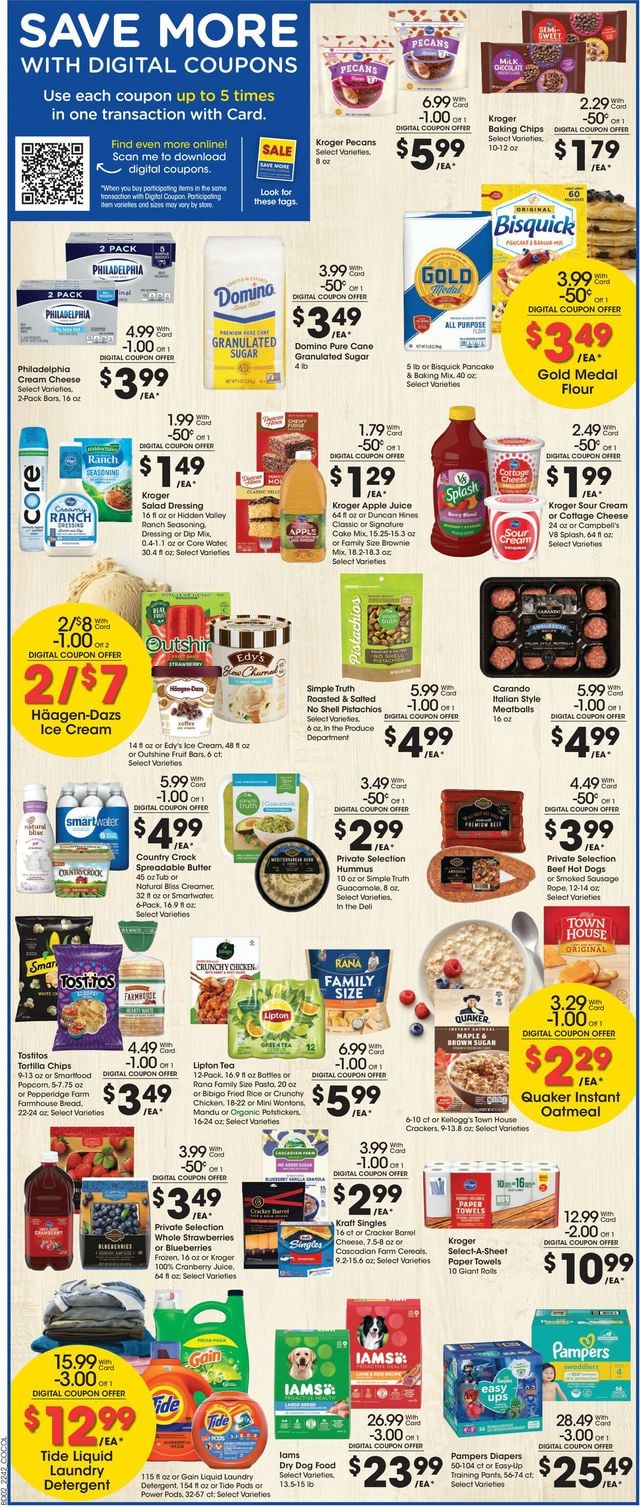 Kroger Ad from 11/16/2022