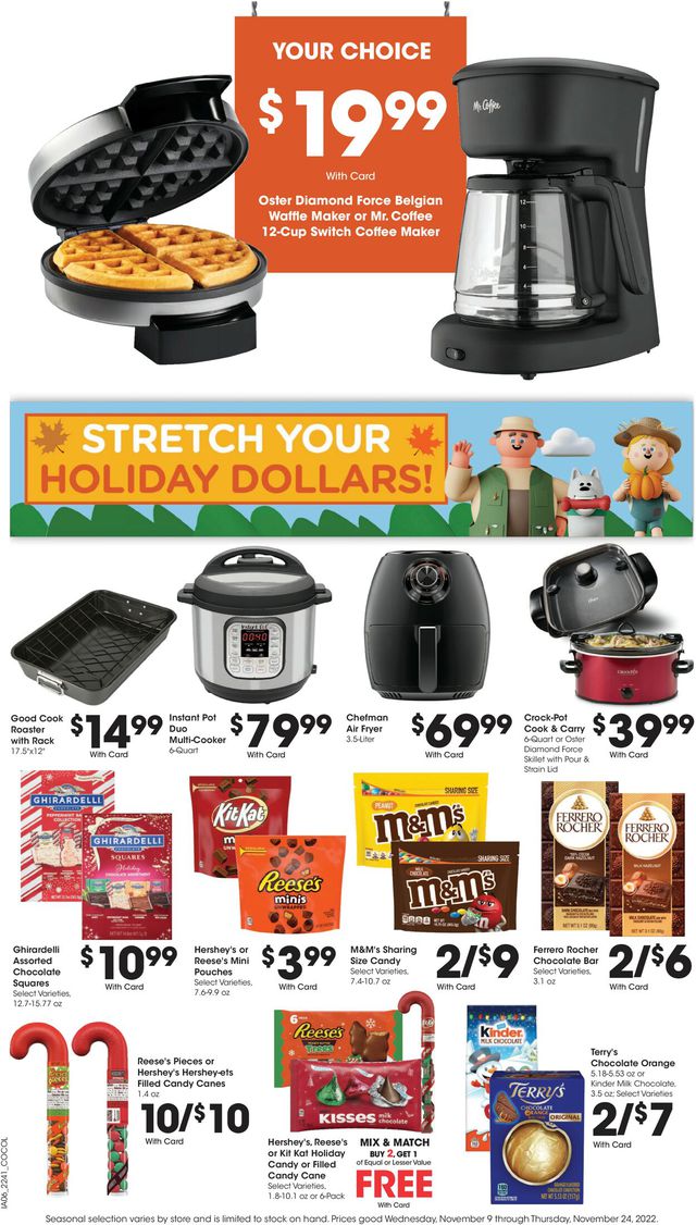 Kroger Ad from 11/16/2022