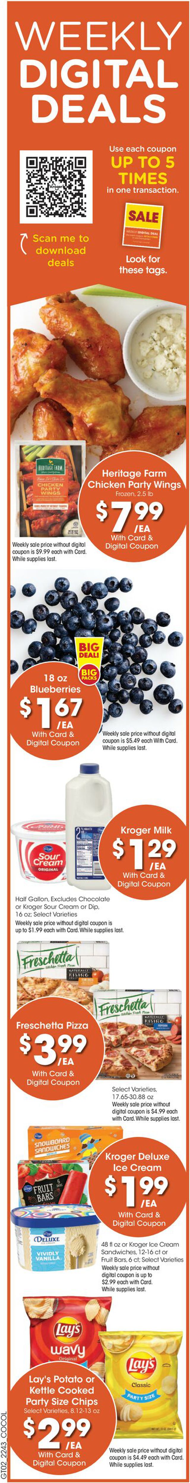 Kroger Ad from 11/25/2022