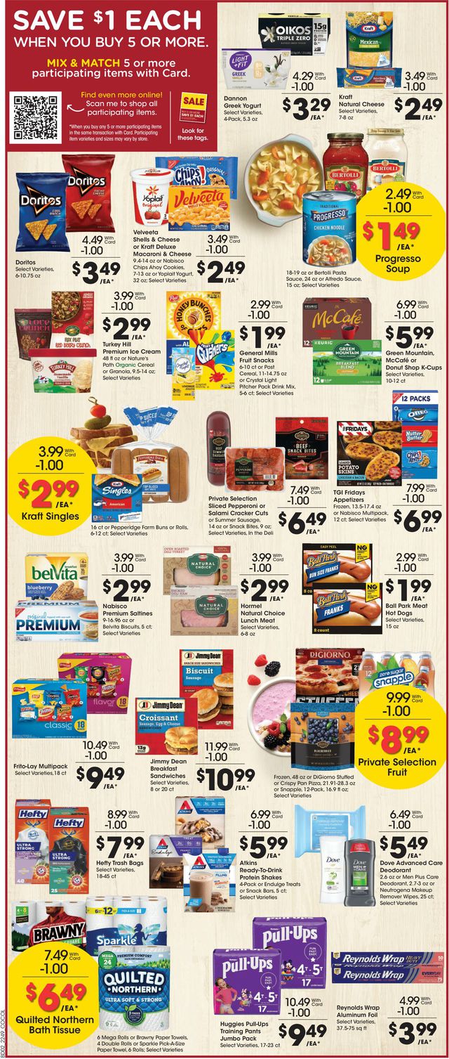 Kroger Ad from 01/04/2023