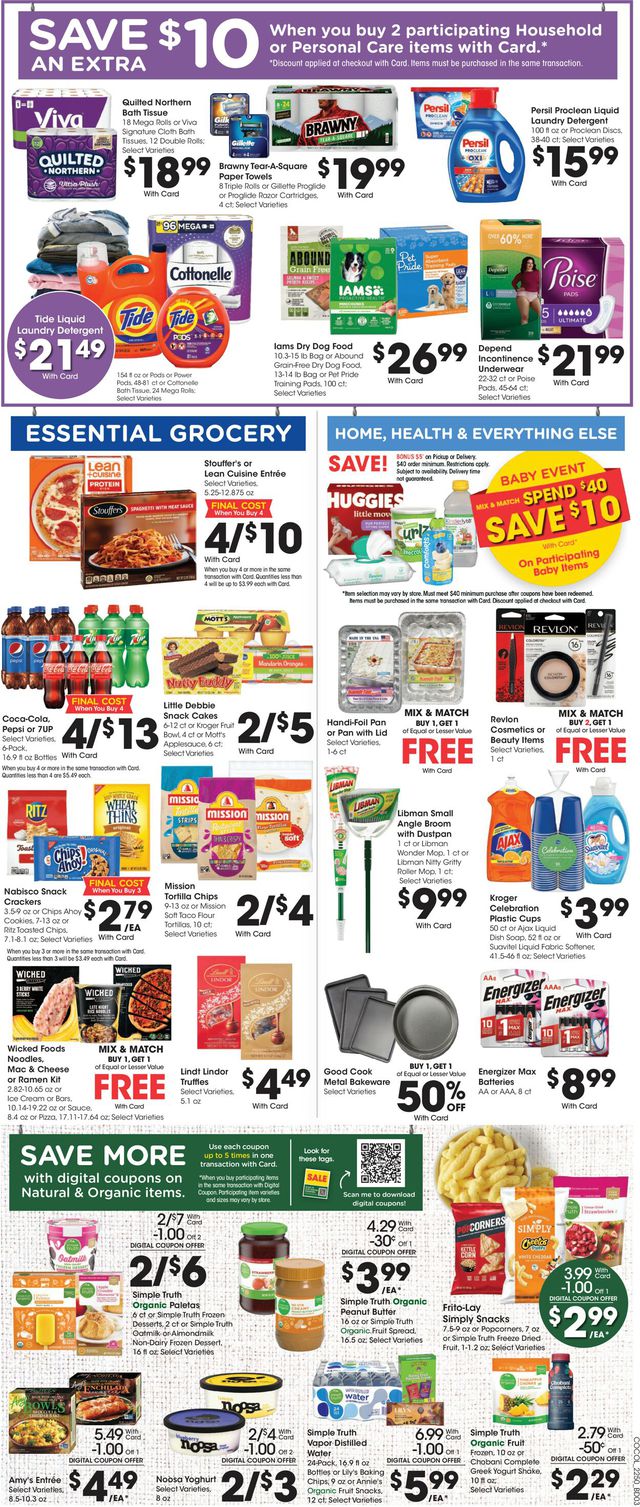 Kroger Ad from 01/11/2023