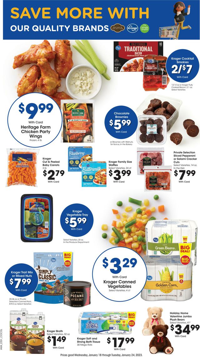 Kroger Ad from 01/18/2023