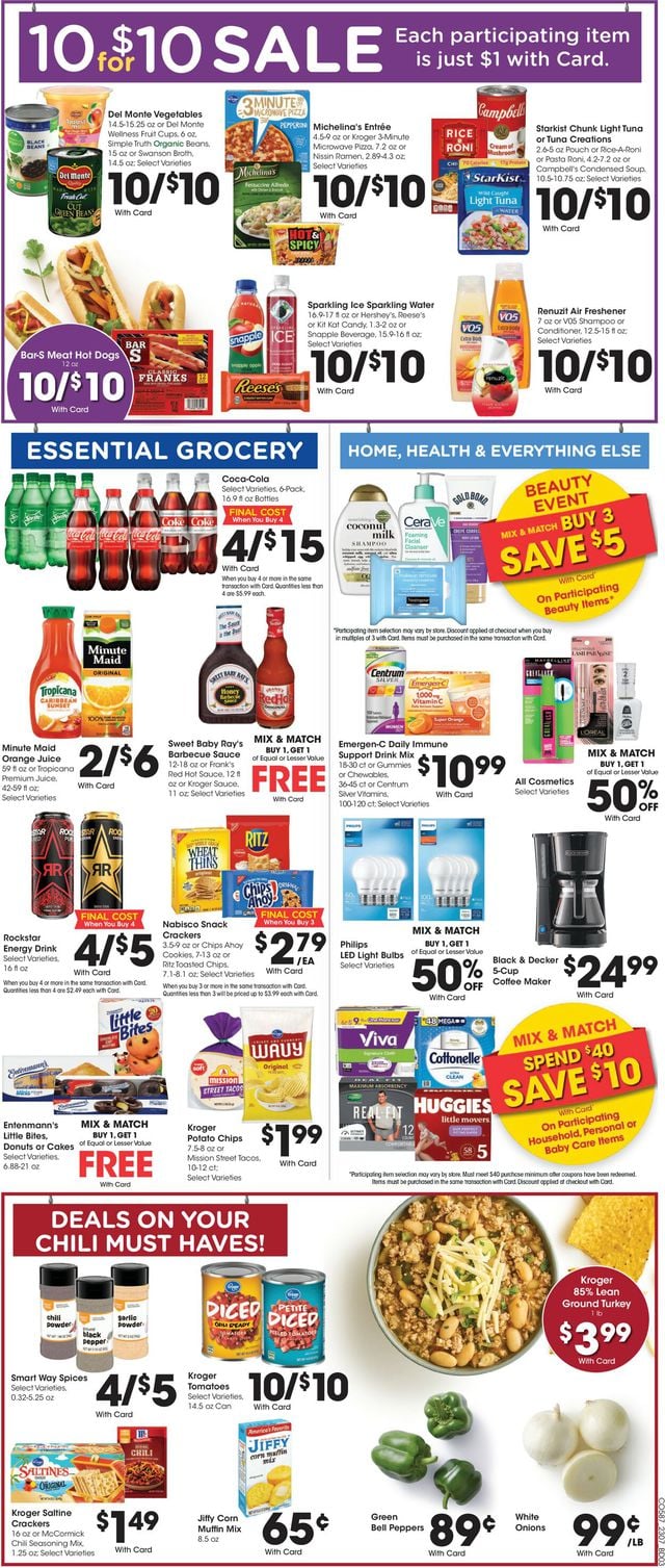 Kroger Ad from 03/15/2023