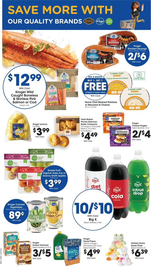 Kroger Ad from 03/15/2023