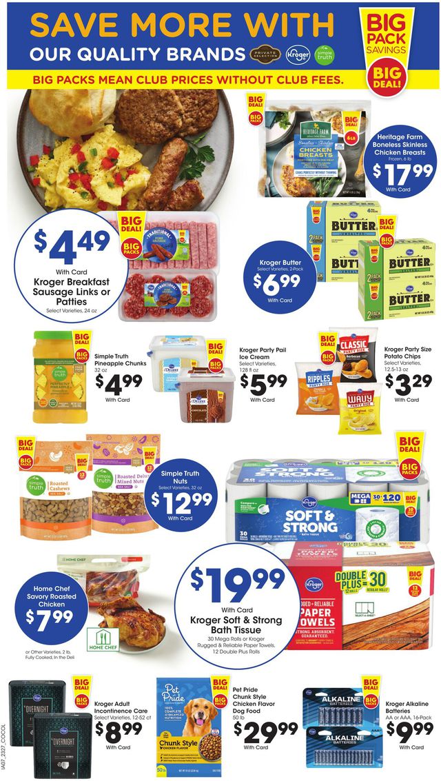 Kroger Ad from 08/02/2023