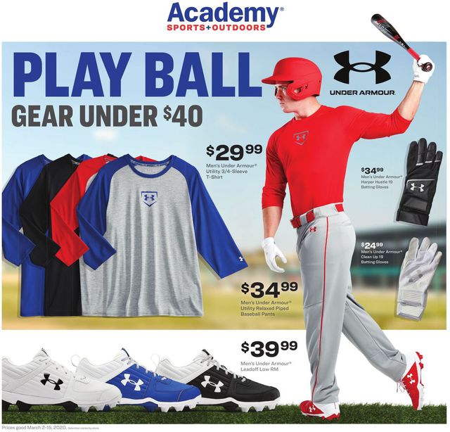 Academy Sports Ad from 03/02/2020