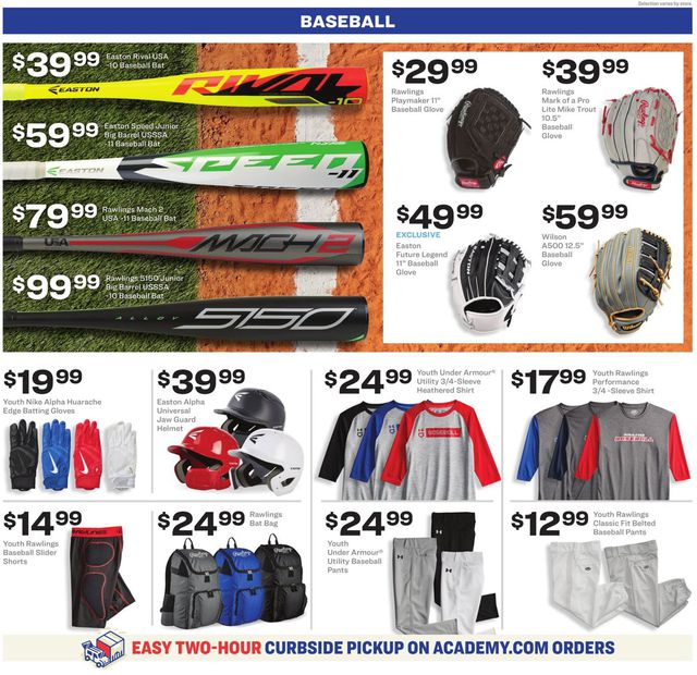 Academy Sports Ad from 03/15/2021