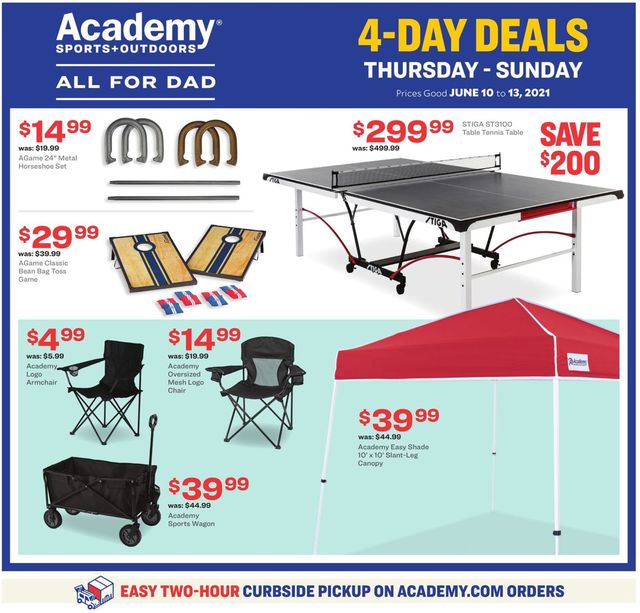 Academy Sports Ad from 06/10/2021
