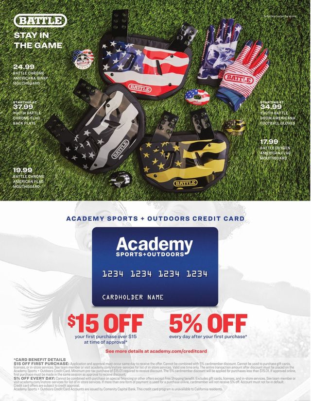 Academy Sports Ad from 07/05/2021