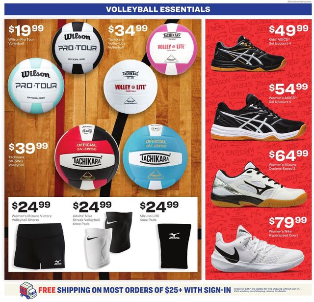 Academy Sports Ad from 08/16/2021
